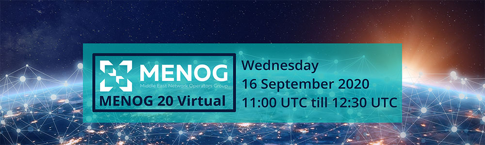 MENOG 20 Virtual Meeting